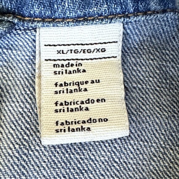 Levi's Stretch Denim Medium Wash Trucker Jacket - Picture 8 of 10